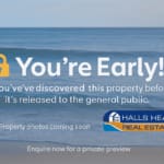 You are early to this coming soon listing