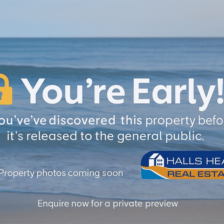 You are early to this coming soon listing