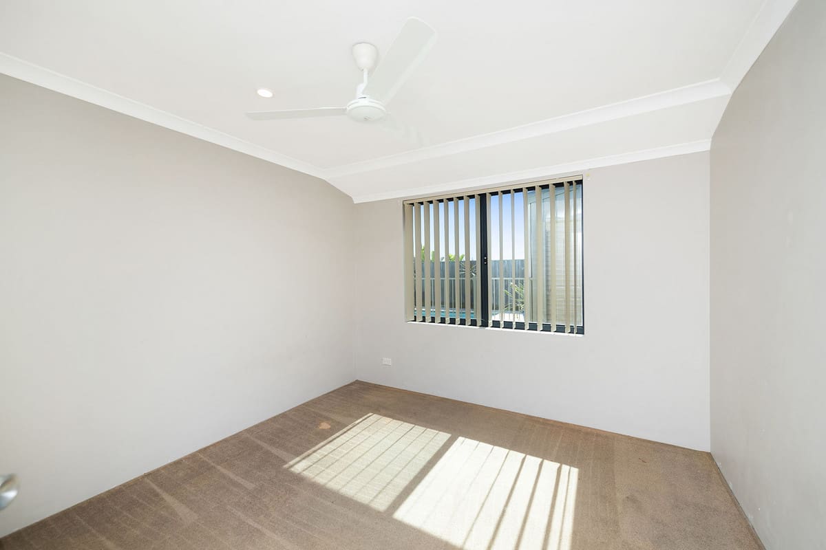 Empty room with natural light.